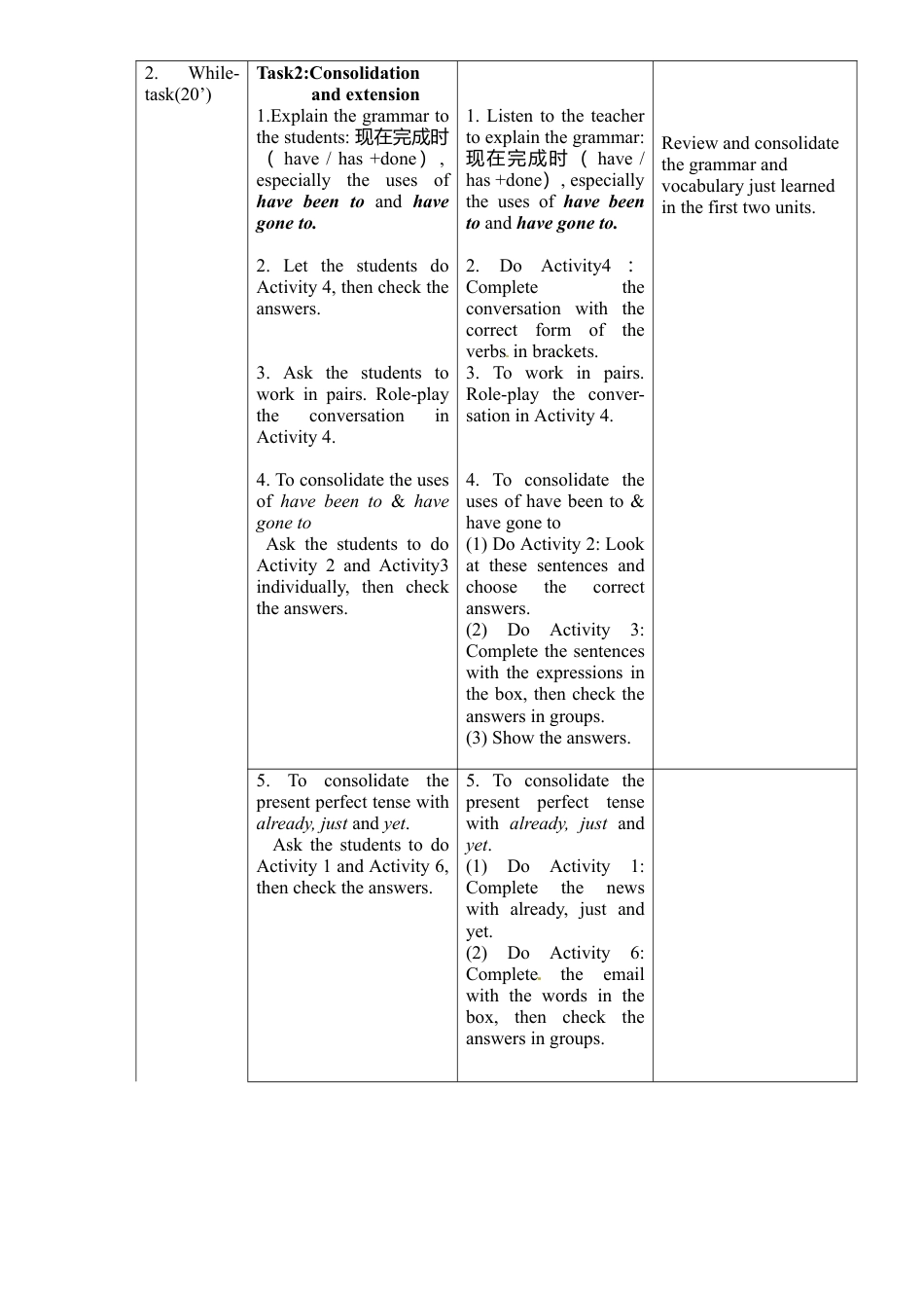 外研版八年级英语下册教案：Module3 Unit3.doc_第2页
