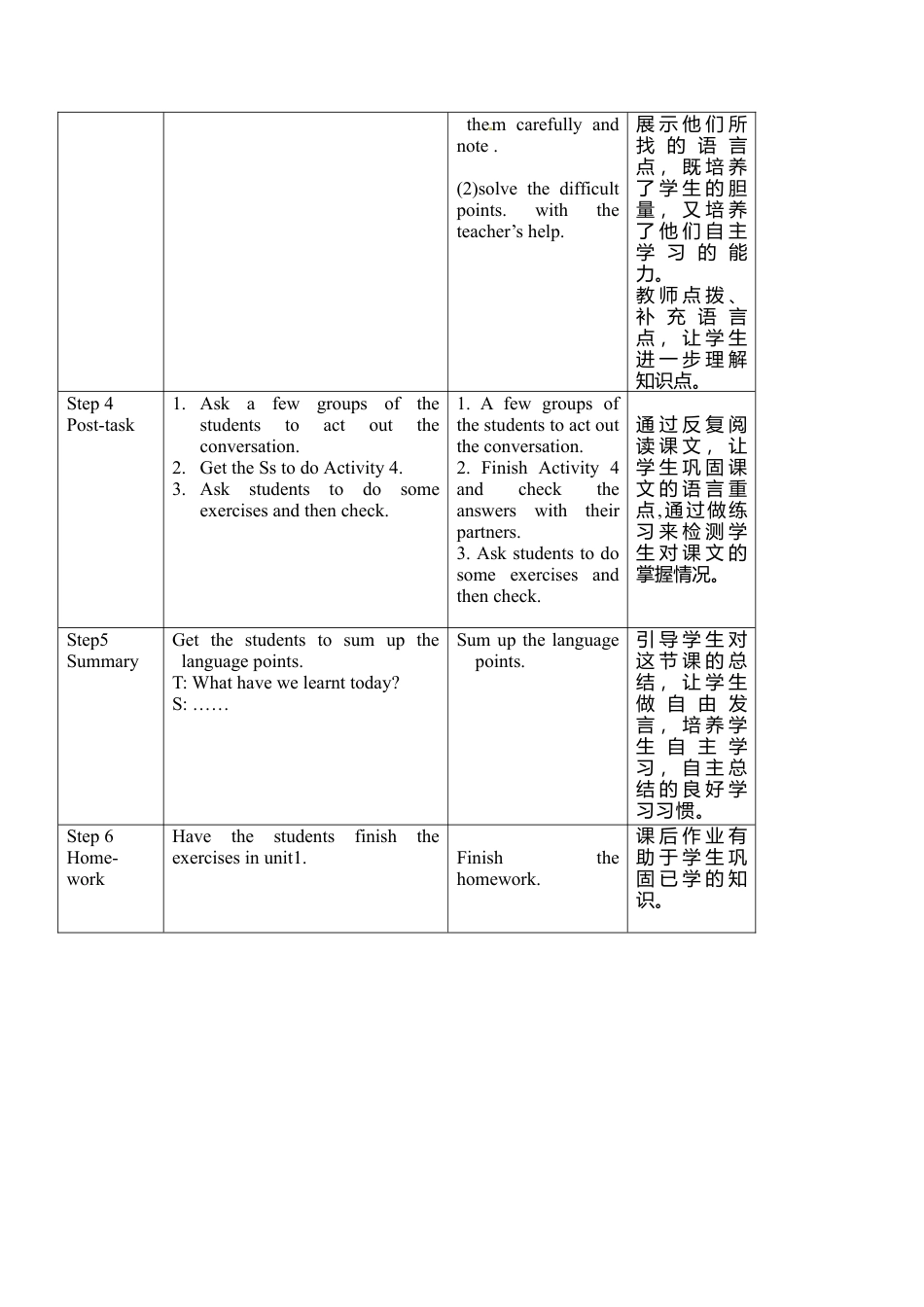 外研版八年级英语下册教案：Module10 Unit1.doc_第3页