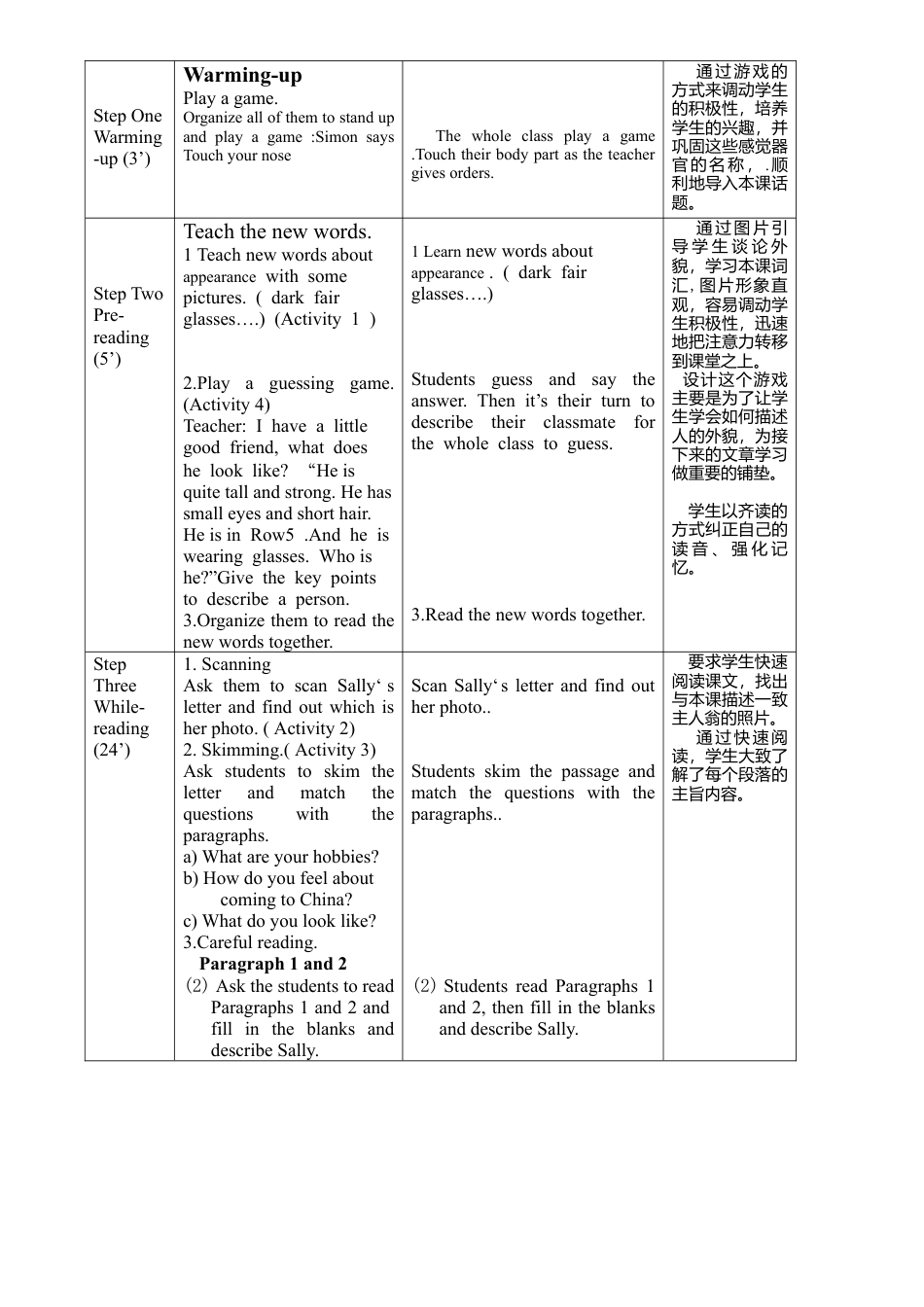 外研版八年级英语下册-教案-Module 1 unit 2.doc_第2页