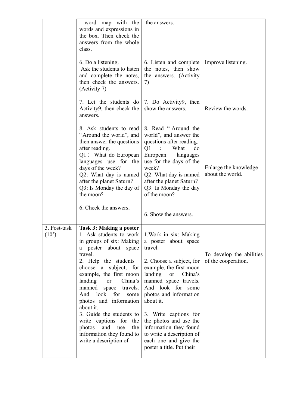 外研版八年级英语下册-教案-Module3 Unit3.doc_第3页