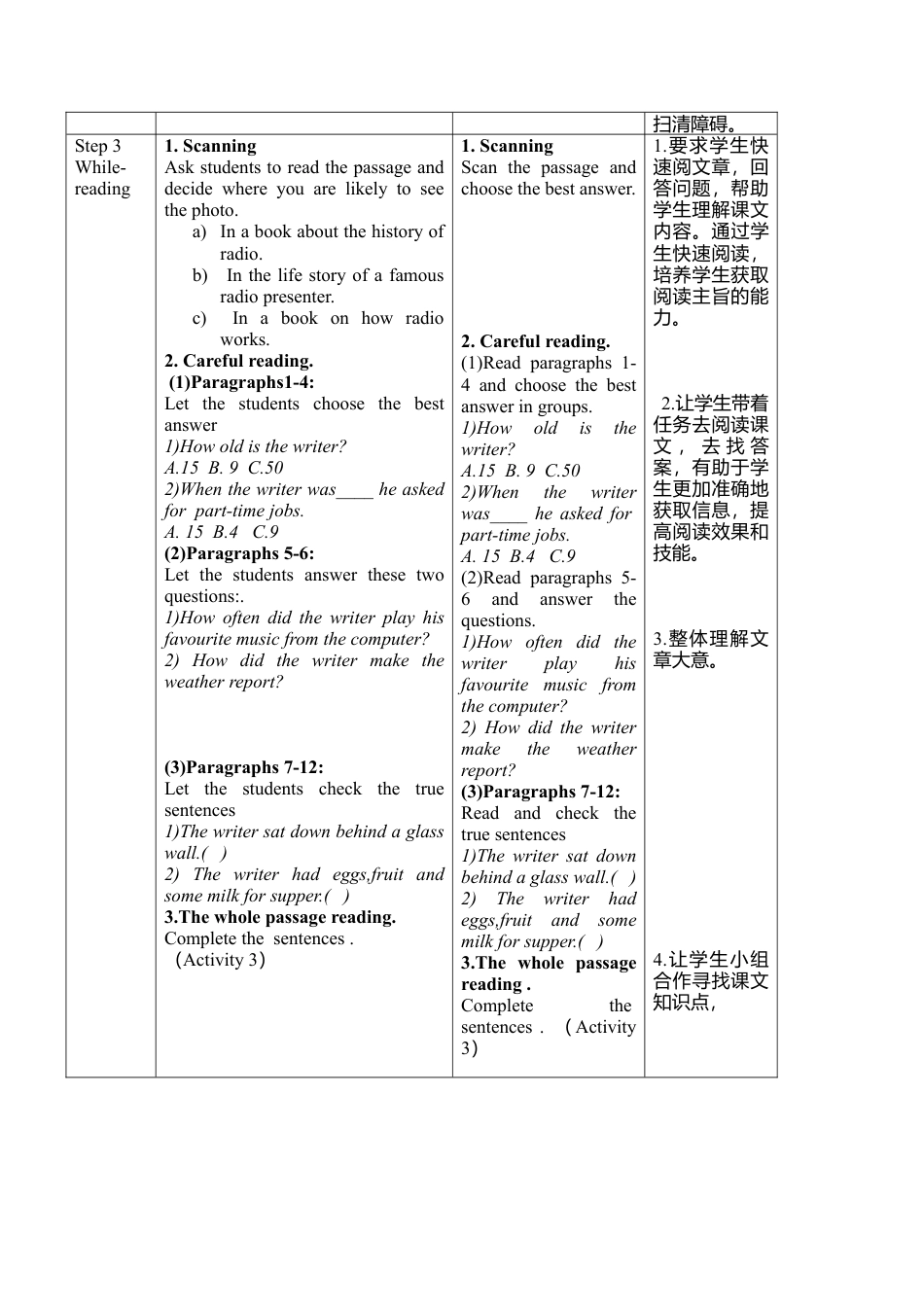 外研版八年级英语下册-教案-Module10 Unit 2.doc_第2页