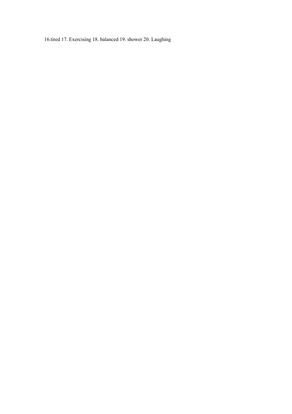 外研版八年级英语下册-试题-Module 1 Feelings and impressions 话题1 情绪与感情（提高版） 录音稿和答案.doc_第3页