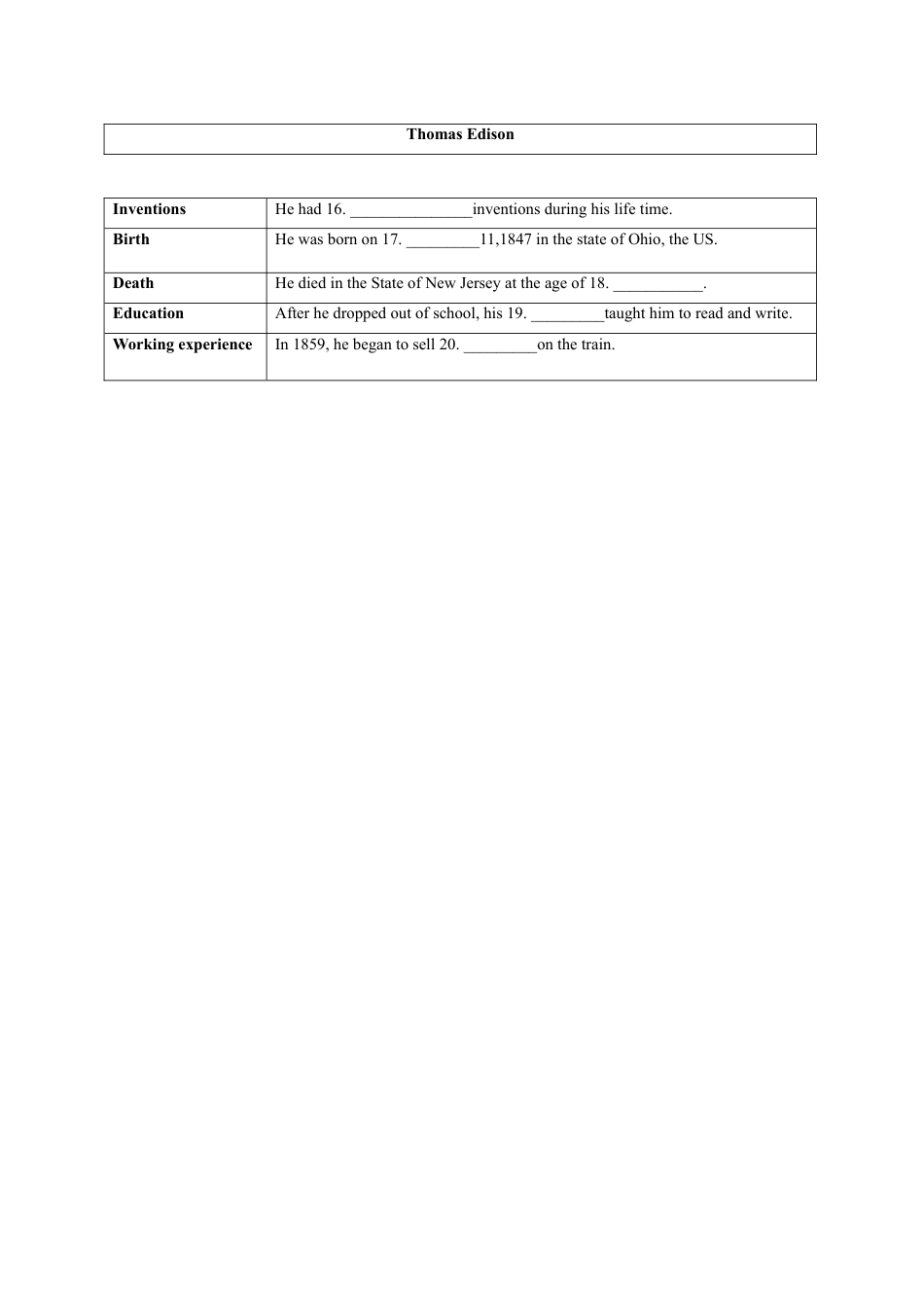 外研版九年级上册试题-Module 3 Heroes 话题3 著名人物（提高版） 试题.doc_第3页