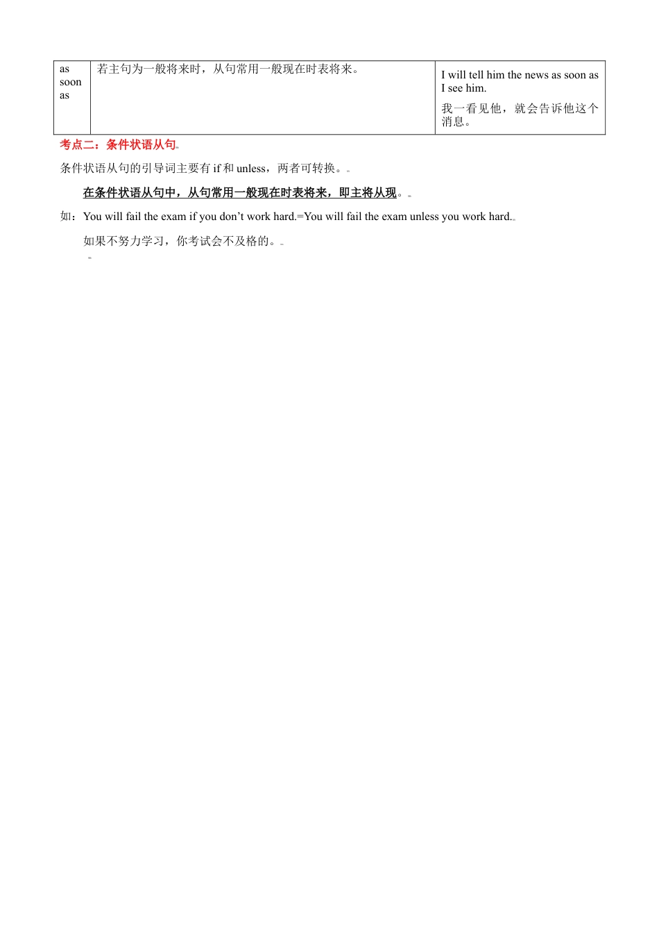 外研版九年级上册试题-专题04 重点语法复习：状语从句-（外研版）（解析版）.doc_第2页