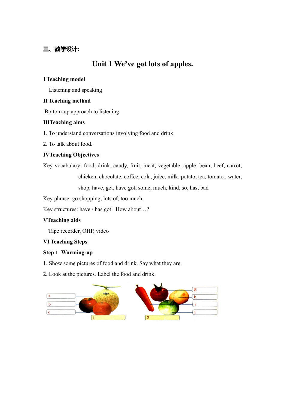 外研版七年级英语上册-教案Unit 1 (5).doc_第2页