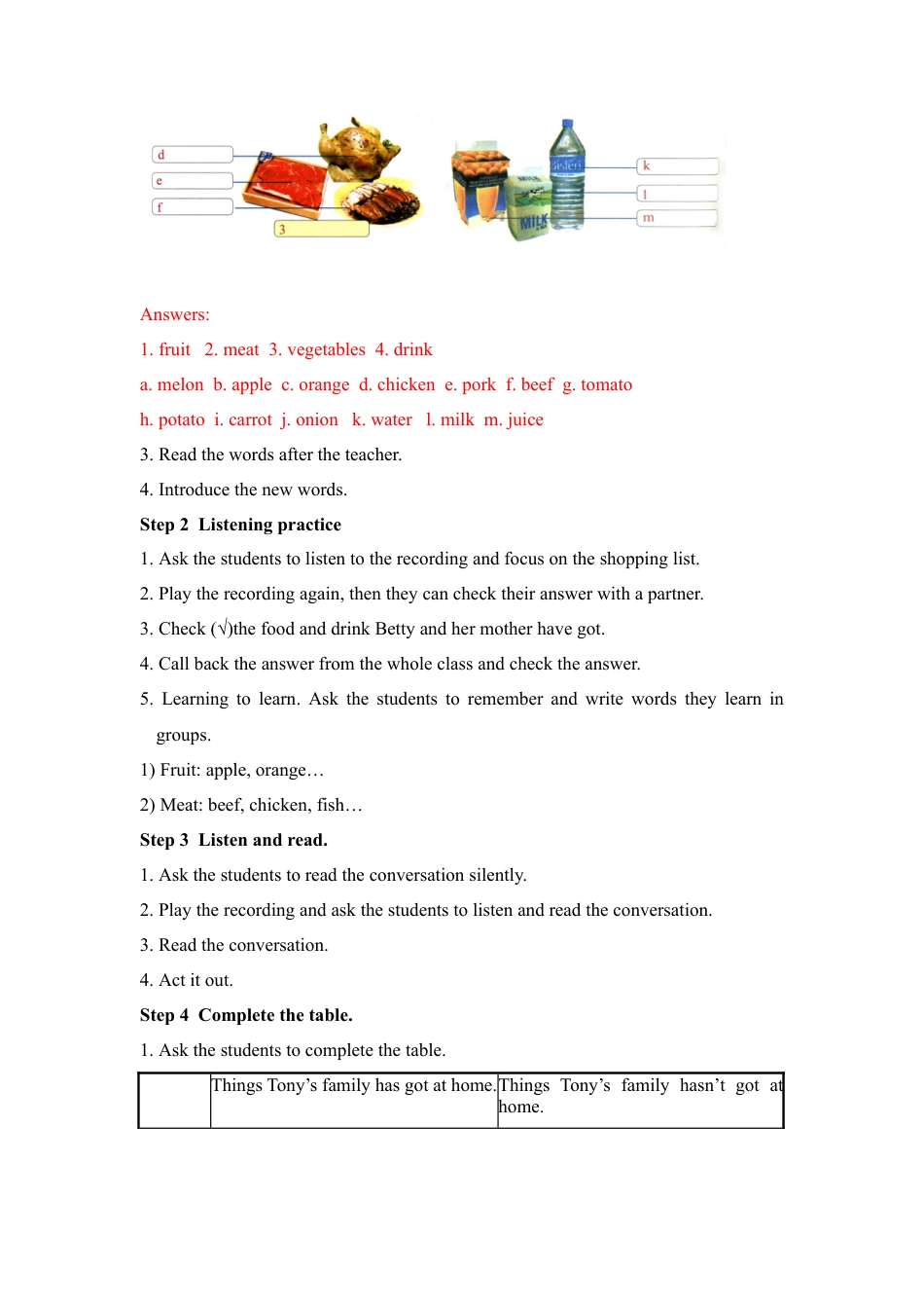 外研版七年级英语上册-教案Unit 1 (5).doc_第3页