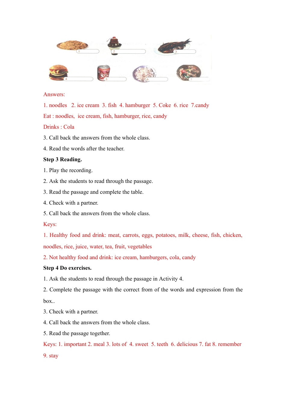 外研版七年级英语上册-教案Unit 2 (5).doc_第3页