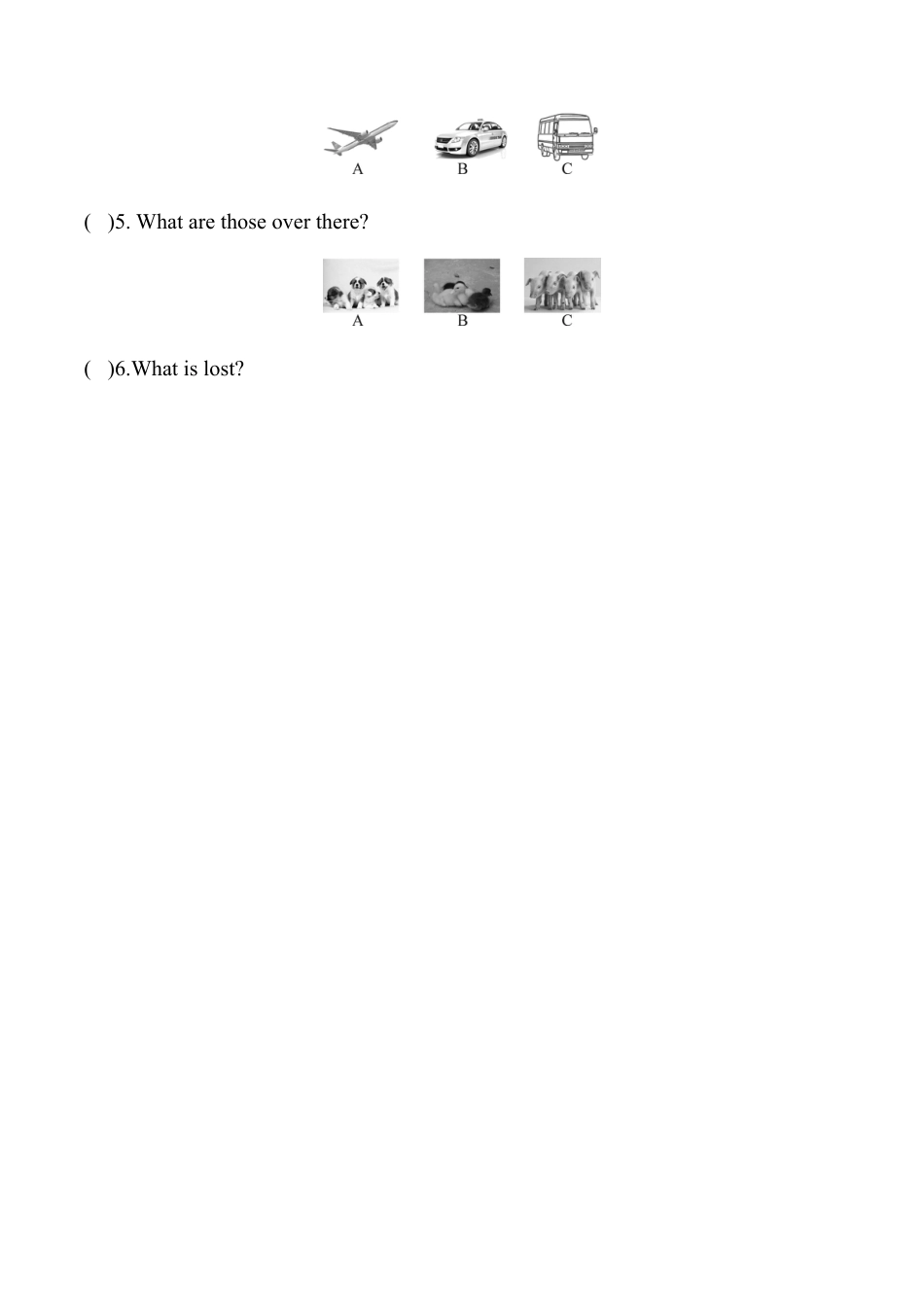 外研版七年级英语下册Module1模块过关检测题（学生版）.doc_第2页
