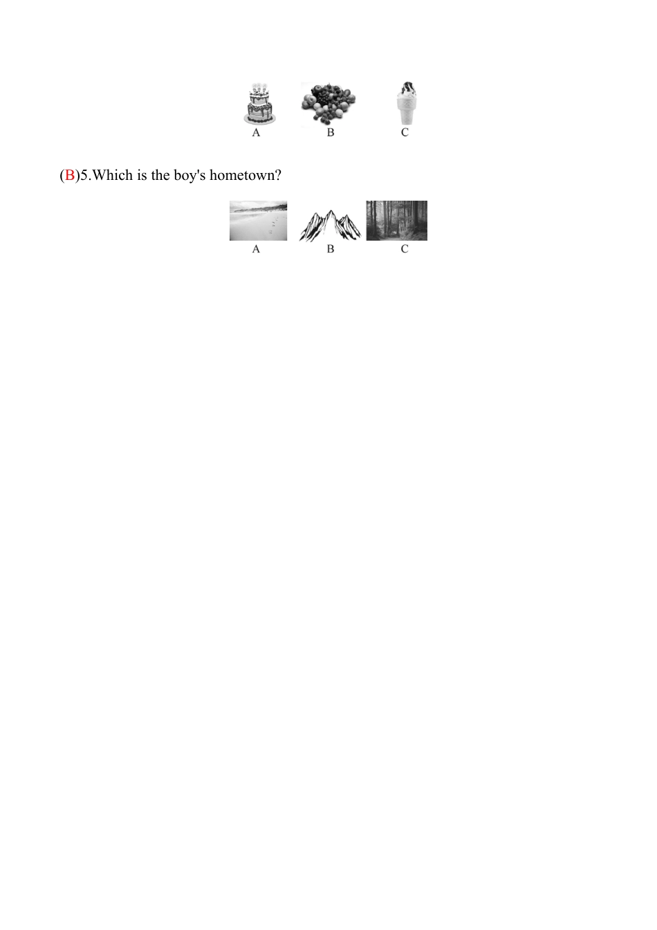 外研版七年级英语下册Module7模块过关检测题（教师版）.doc_第2页