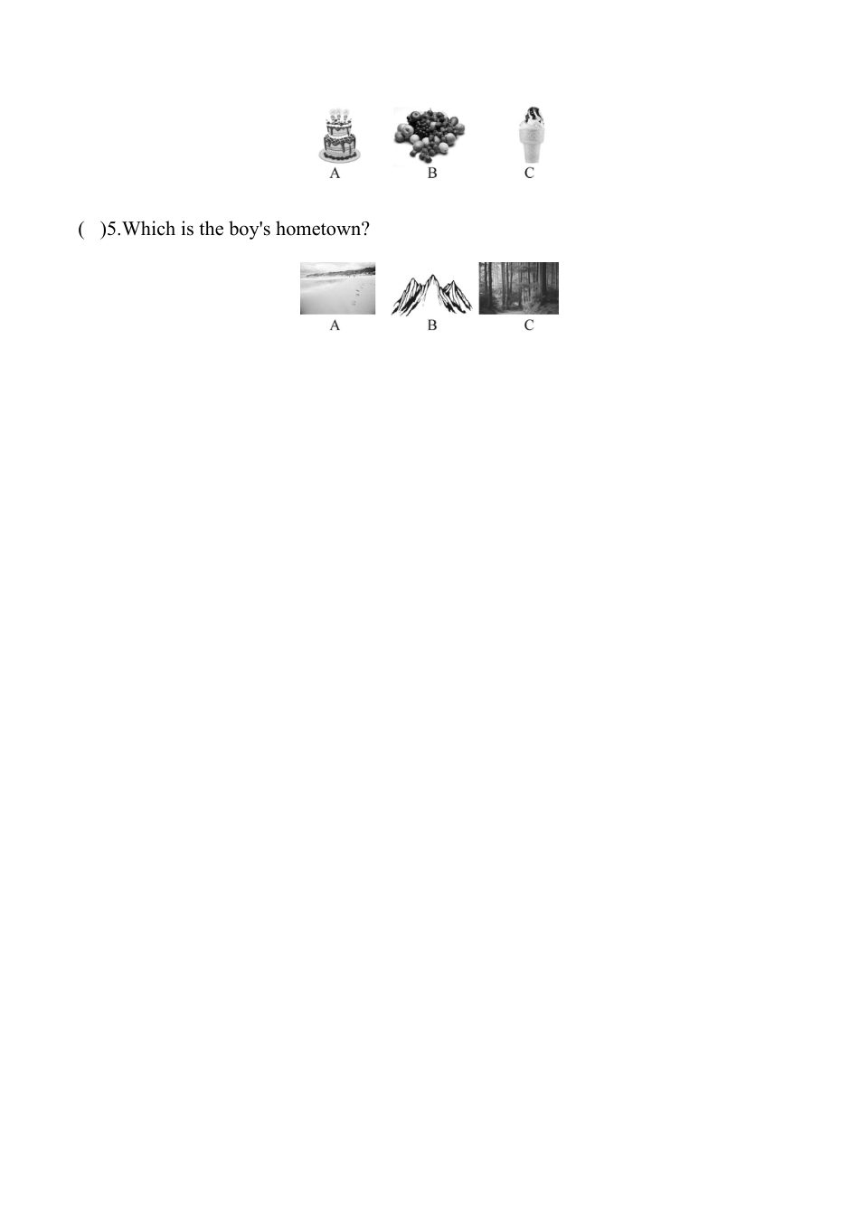 外研版七年级英语下册Module7模块过关检测题（学生版）.doc_第2页