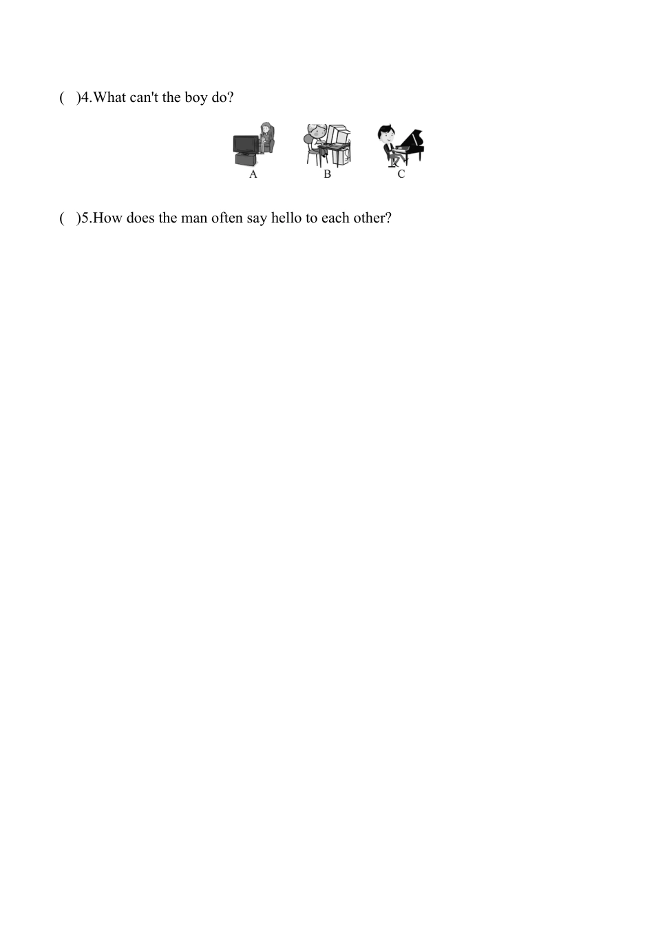 外研版七年级英语下册Module11模块过关检测题（学生版）.doc_第2页