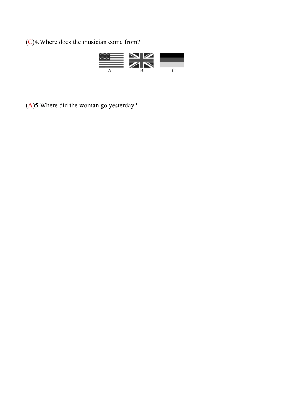 外研版七年级英语下册Module12模块过关检测题（教师版）.doc_第2页