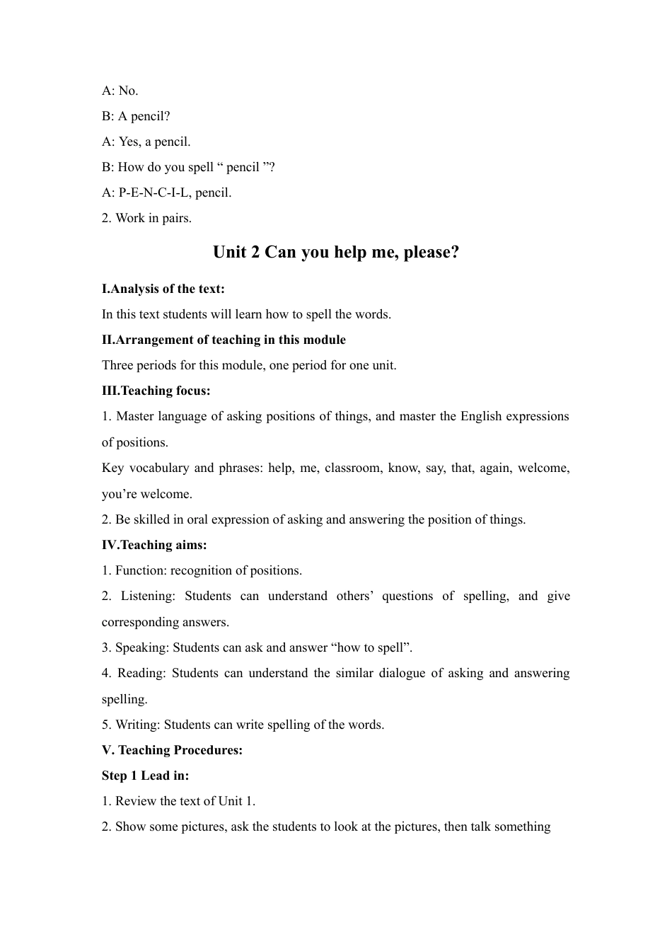 外研七年级上Starter Module 3教案.doc_第3页