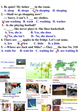 七年级英语上册教学课件：M9U2 (共45张PPT).ppt