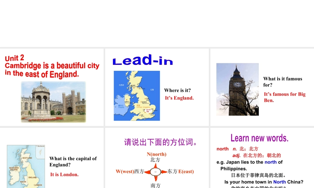 外研版初中英语PPT课件-Module 2  Unit 2.ppt