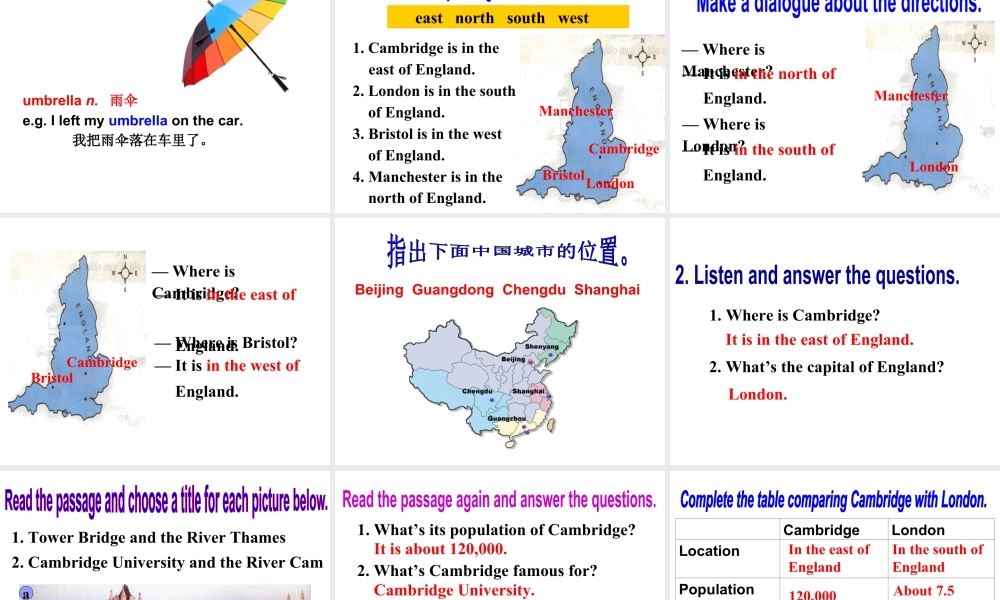 外研版初中英语PPT课件-Module 2  Unit 2.ppt