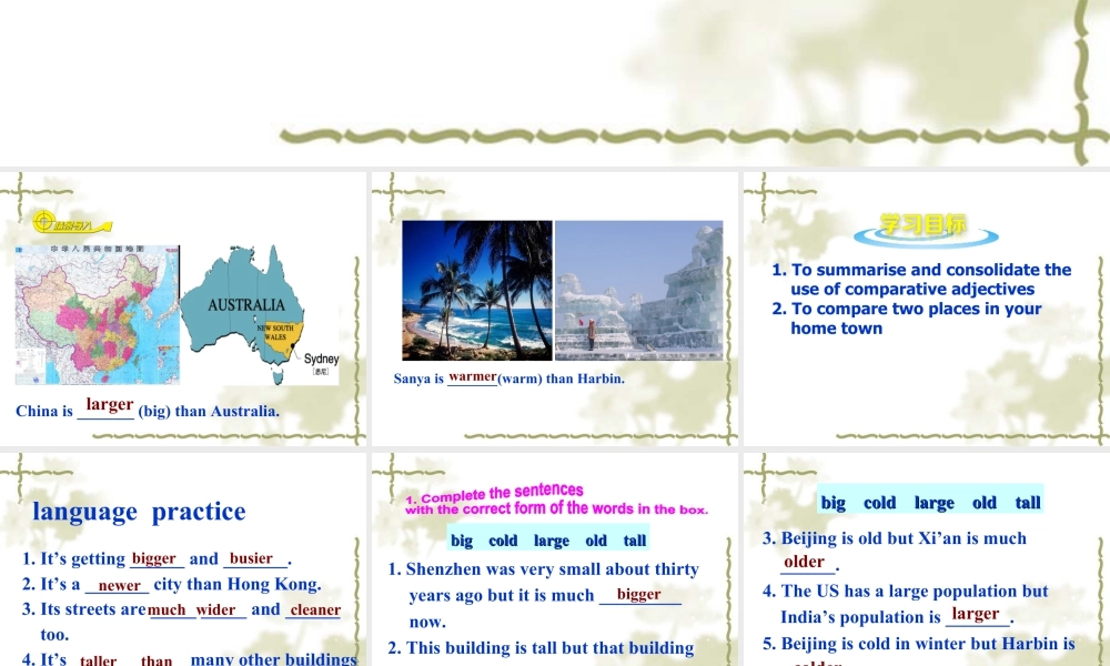 外研版初中英语PPT课件-Module 2  Unit 3.ppt