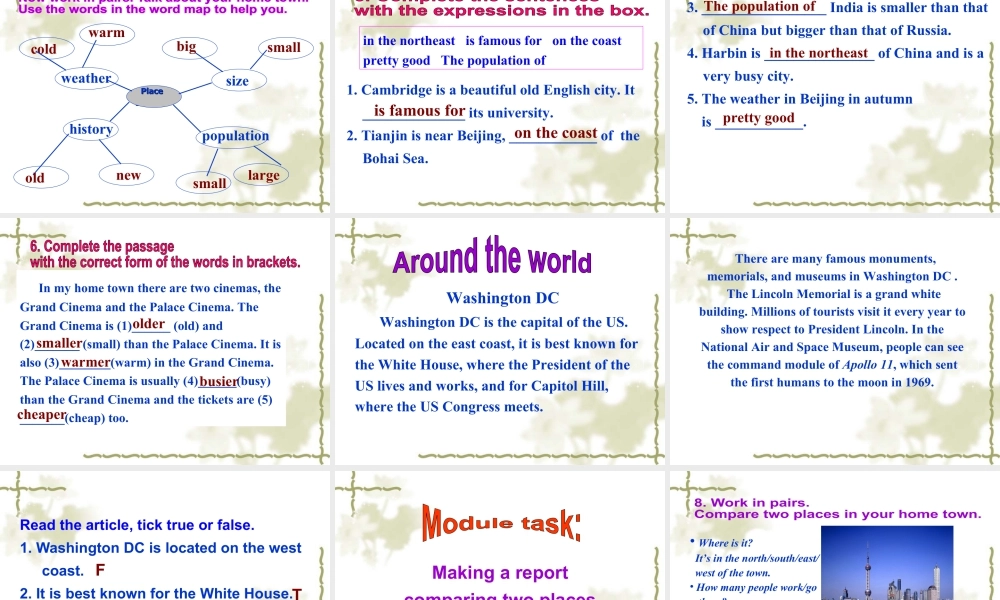 外研版初中英语PPT课件-Module 2  Unit 3.ppt