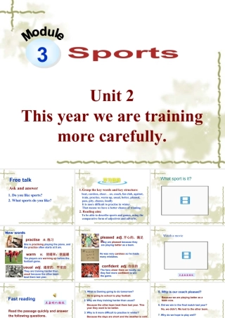 外研版初中英语PPT课件-Module 3  Unit 2.ppt