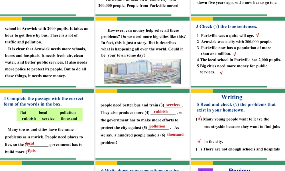 外研版初中英语PPT课件-Module 9  Unit 2.ppt