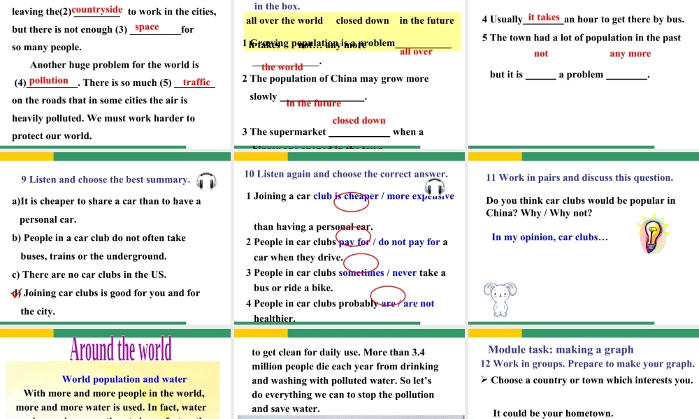 外研版初中英语PPT课件-Module 9  Unit 3.ppt