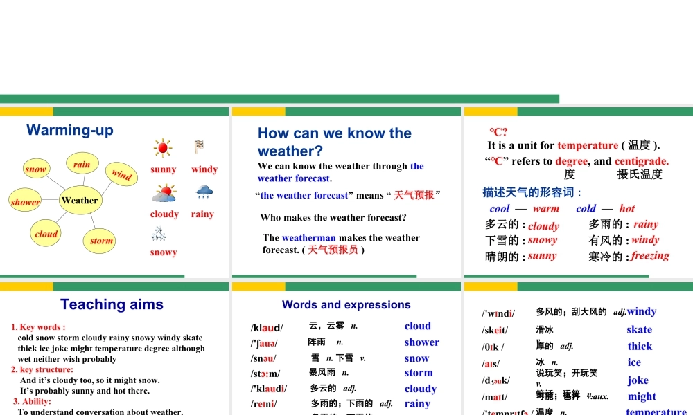 外研版初中英语PPT课件-Module 10 Unit 1.ppt