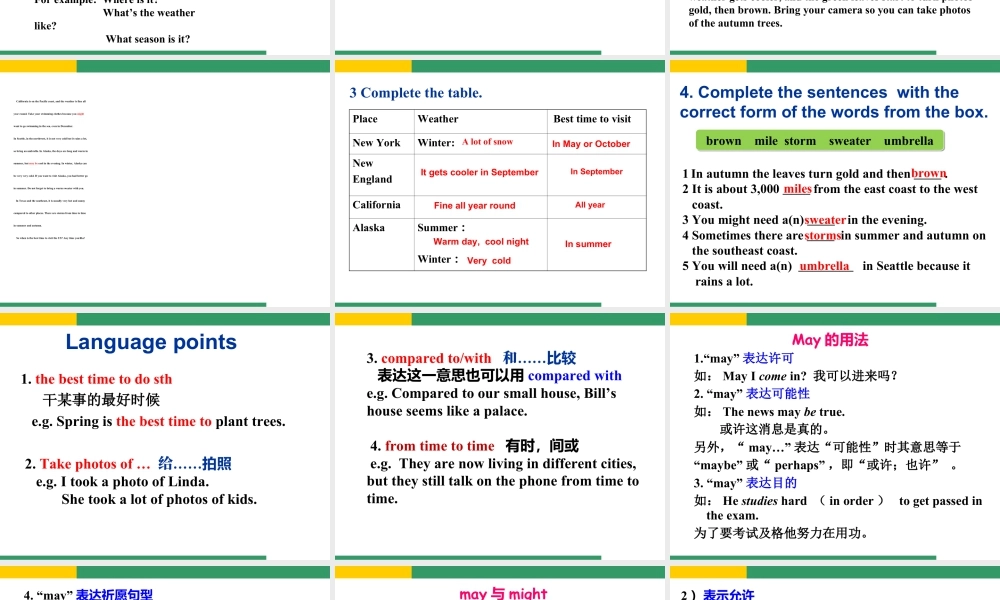 外研版初中英语PPT课件-Module 10 Unit 2.ppt