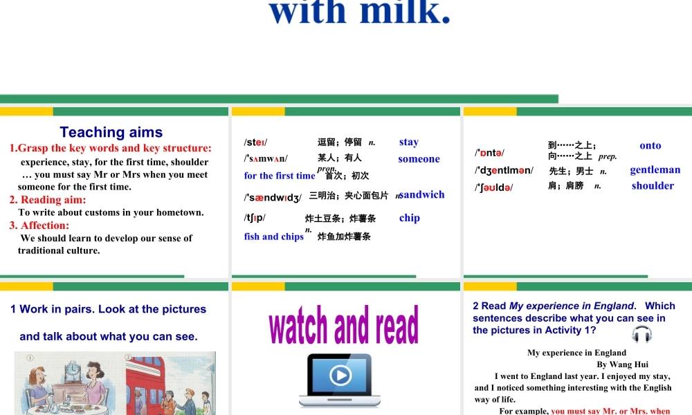 外研版初中英语PPT课件-Module 11 Unit 2.ppt