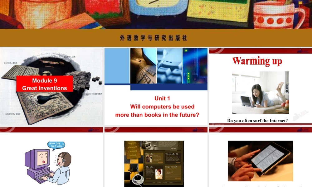 外研版初中英语九年级上-Unit 1教案 (4).ppt