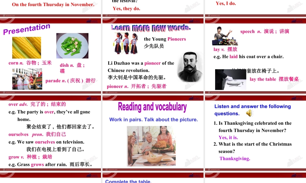 外研版初中英语九年级上-Unit 2教案 (10).ppt