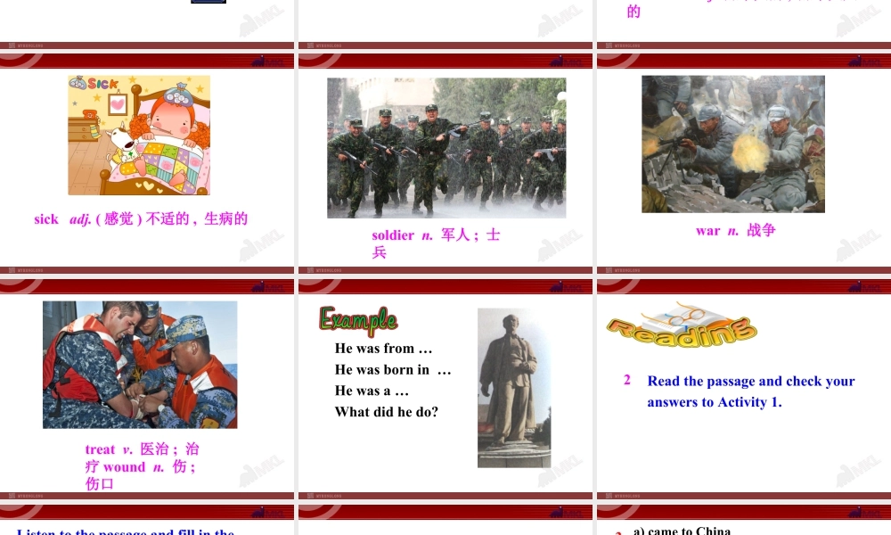 外研版初中英语九年级上-Unit 2教案 (11).ppt