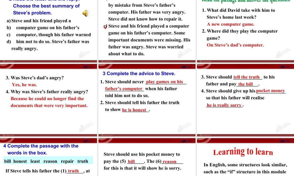 外研版初中英语九年级上-Unit 2教案.ppt