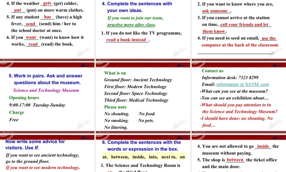外研版初中英语九年级上-Unit 3教案 (2).ppt