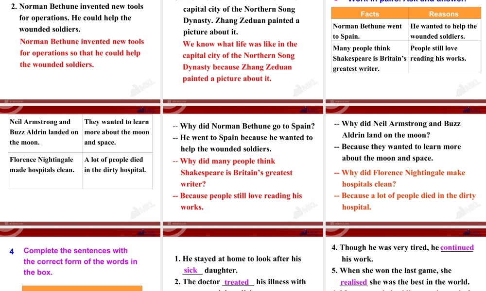 外研版初中英语九年级上-Unit 3教案 (11).ppt
