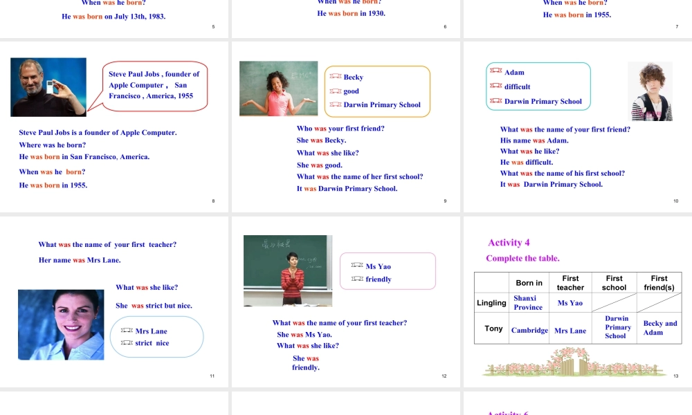 外研版初中英语七年级下册-单元课件-Module 7 Unit 1.ppt