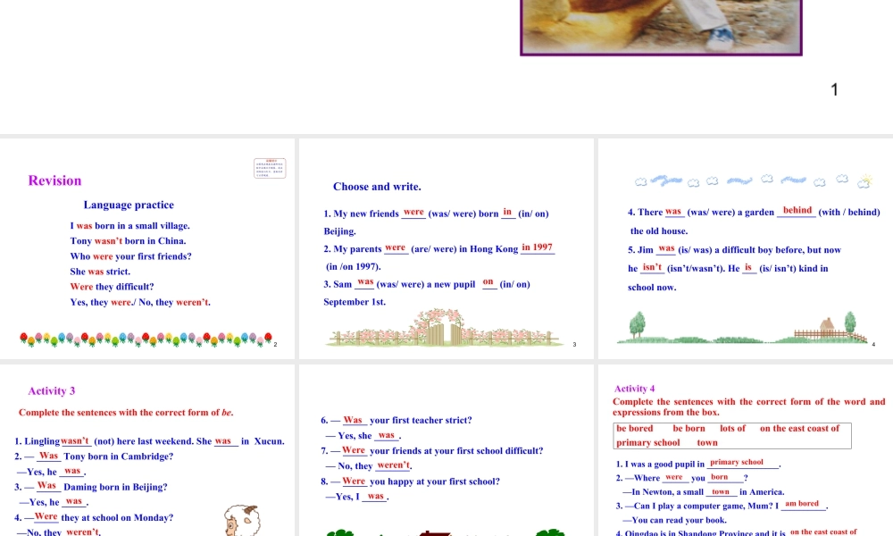 外研版初中英语七年级下册-单元课件-Module 7 Unit 3.ppt