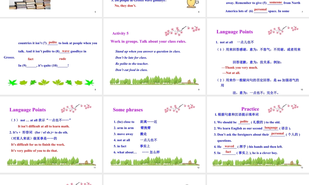外研版初中英语七年级下册-单元课件-Module 11 Unit 2.ppt