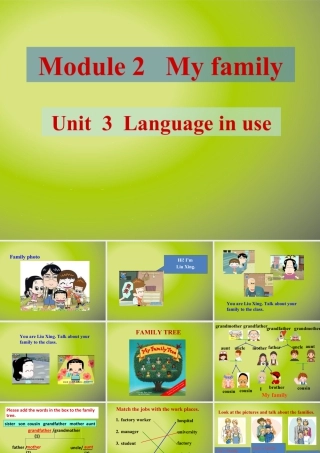 外研版七年级英语（上） Module 2 Unit  3  Language in use课件（共44张PPT）.ppt