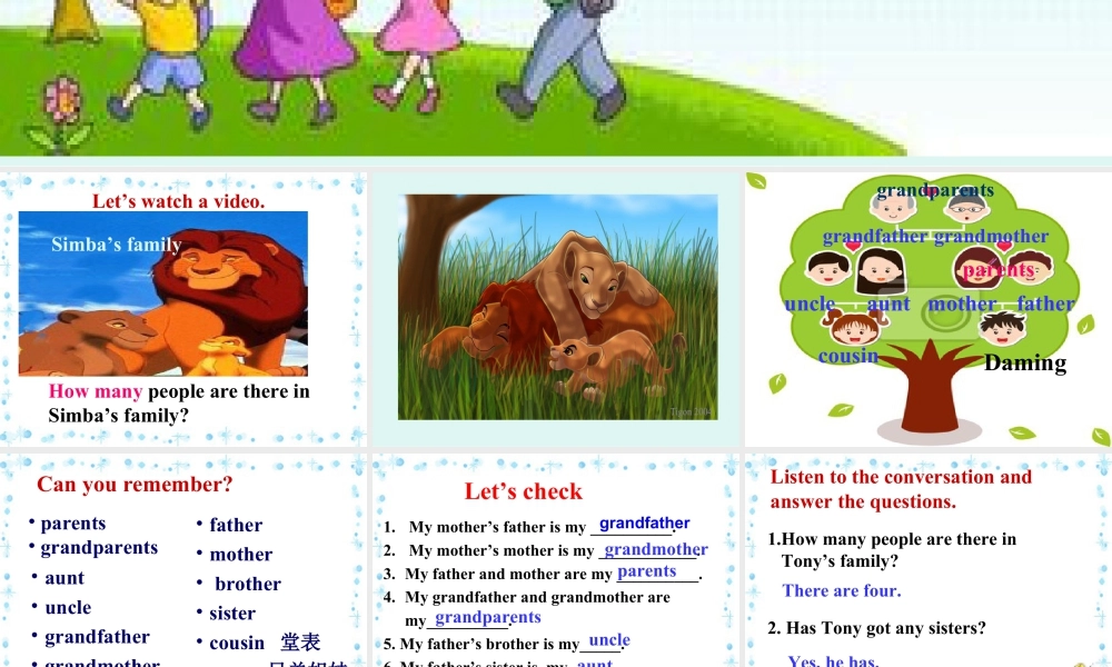 外研版七年级英语上册Module2 Unit1 课件 (共13张PPT).ppt