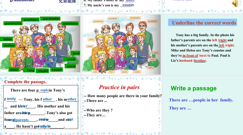外研版七年级英语上册Module2 Unit1 课件 (共13张PPT).ppt