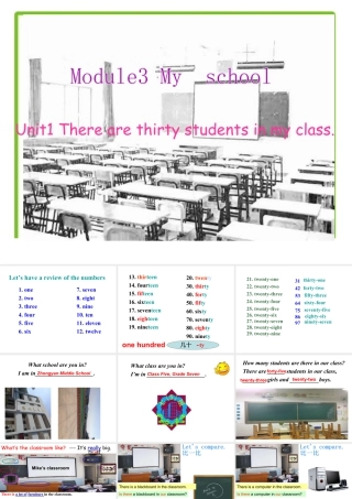 外研版七年级英语上册Module3 Unit1 课件 (共19张PPT).ppt