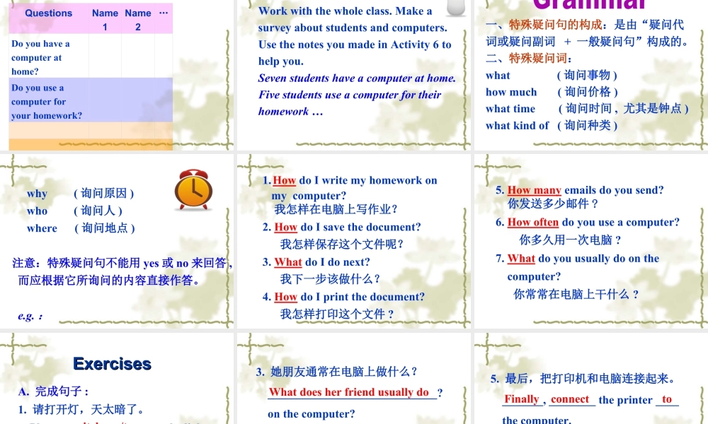 外研版七年级英语上册Module7 Unit3 课件 (共26张PPT).ppt