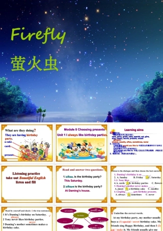 外研版七年级英语上册Module8 Unit1 课件 (共15张PPT).ppt