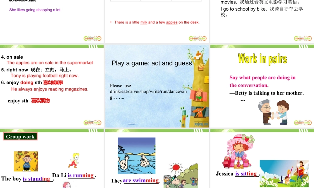 外研版七年级英语上册Module9 Unit1 课件 (共28张PPT).ppt