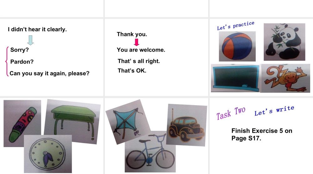 外研版七年级英语上册课件：Starter Model 3 Unit 2（共13张PPT）.ppt