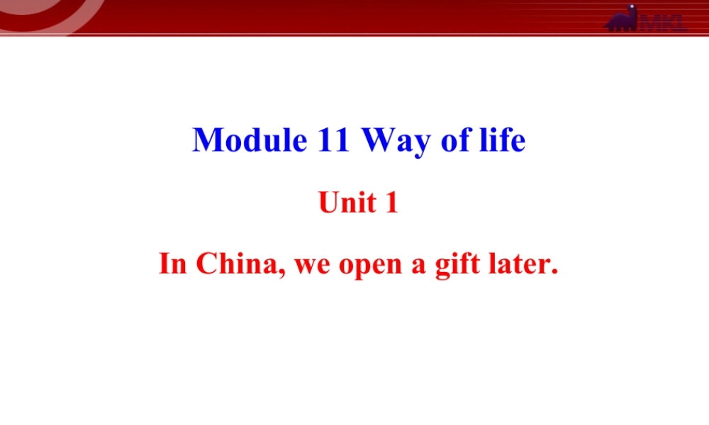 新外研版八年级英语上册配套课件：Module 11 Way of  life Unit 1.ppt