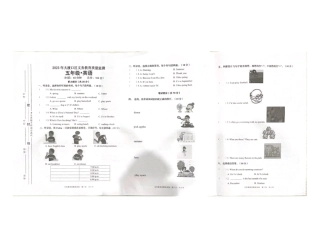 重庆市大渡口区五年级下学期期末英语试题.pdf