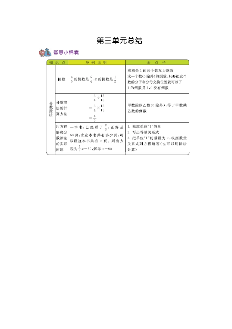 小学数学六年级（上）西师版数学知识点汇总.docx_第3页