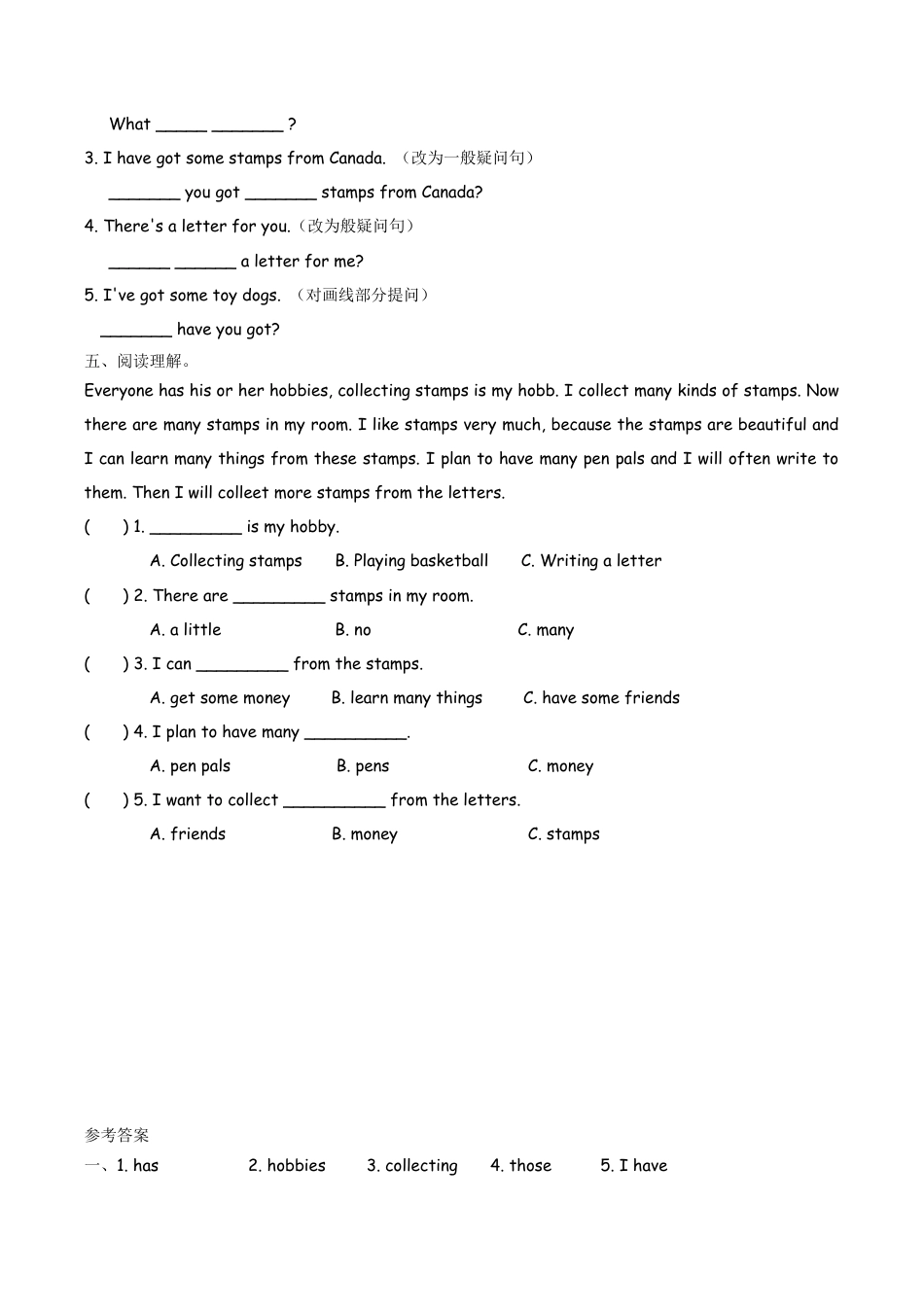 六（上）外研版英语Module 3 Unit 1课时.docx_第2页