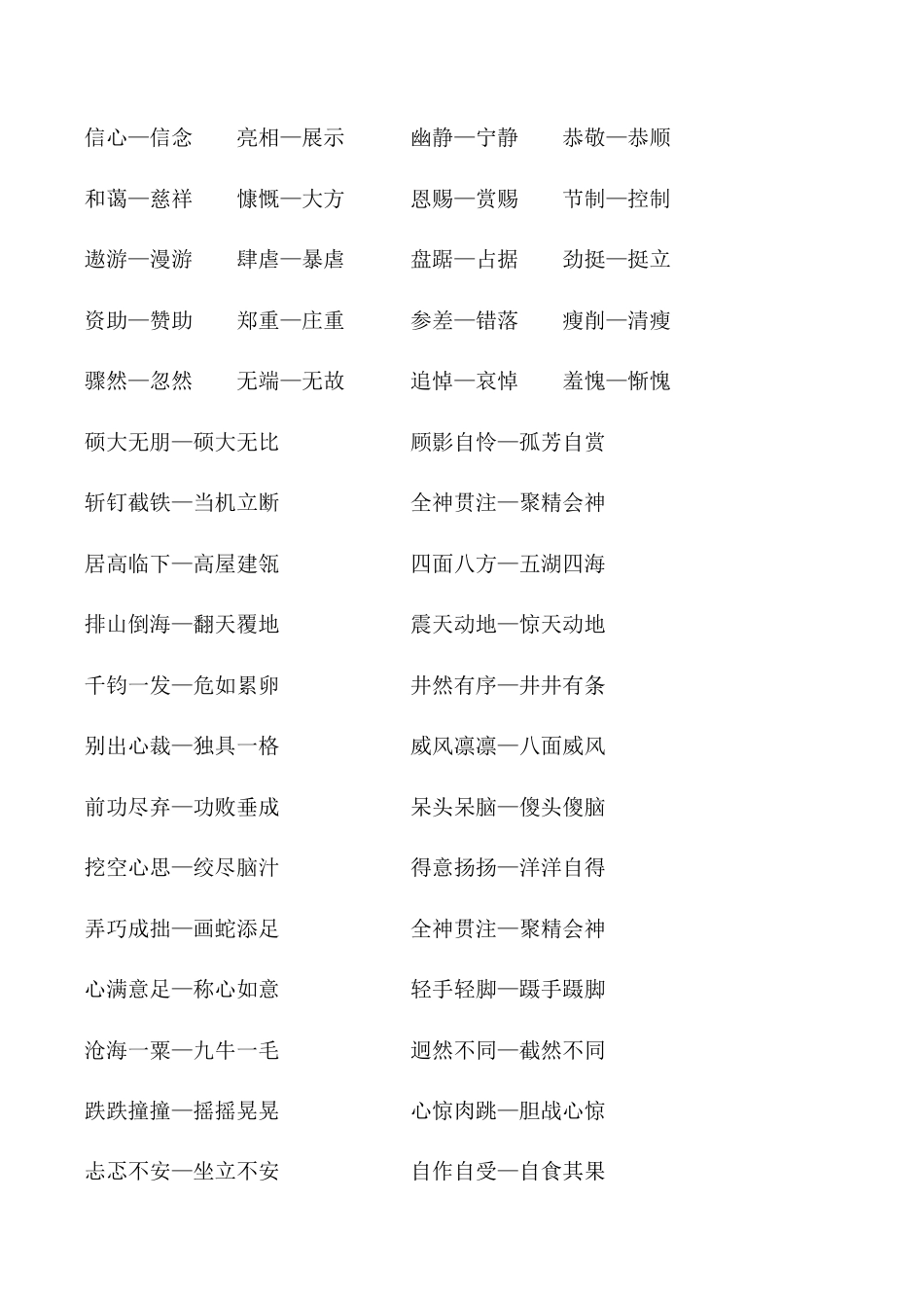 六年级（上）语文 重点字词整理.doc_第3页